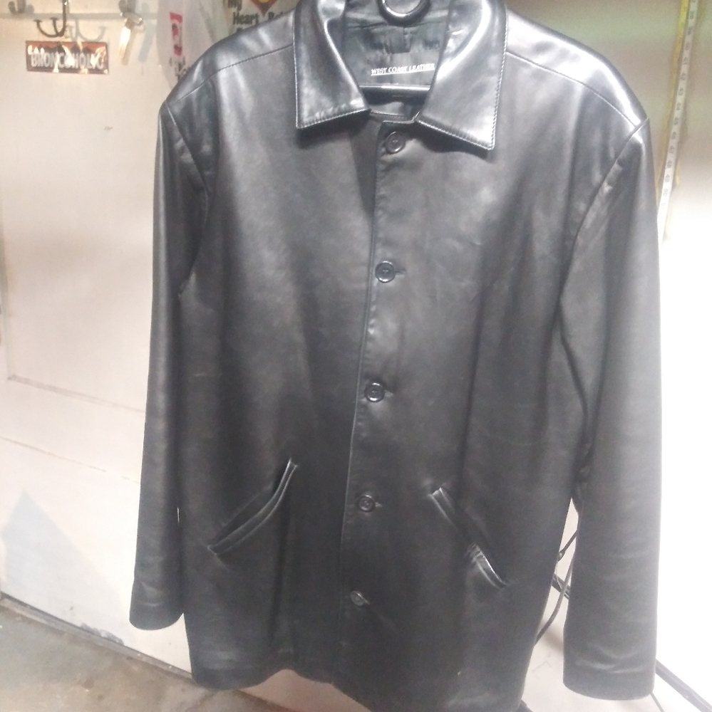 West Coast Leather brand jacket
